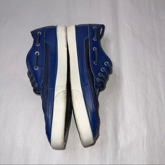 Polo Ralph Lauren Men's Navy Blue Parkstone low shoes sz 9.5 - Picture 6 of 11